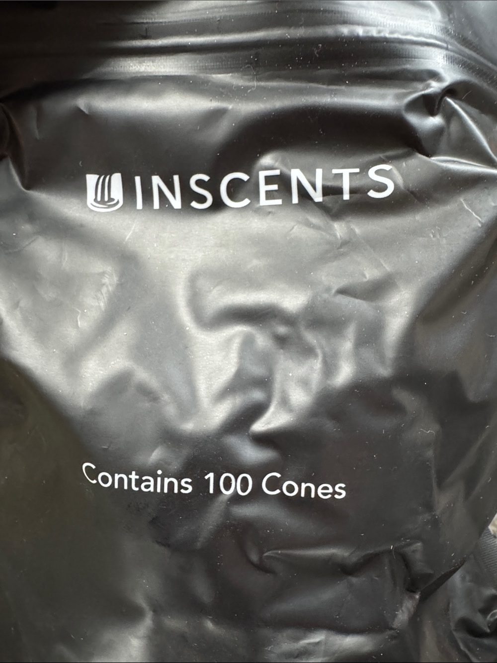 Black Incense Cones - Pack of 100 NEW